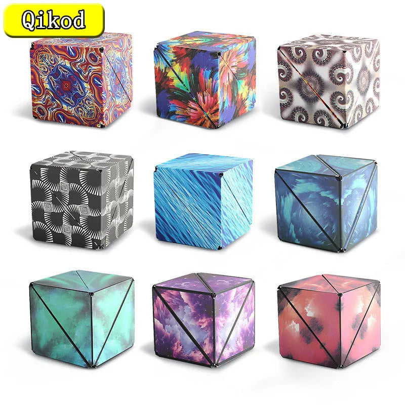 Magnetic Shapeshifting Puzzle Cube