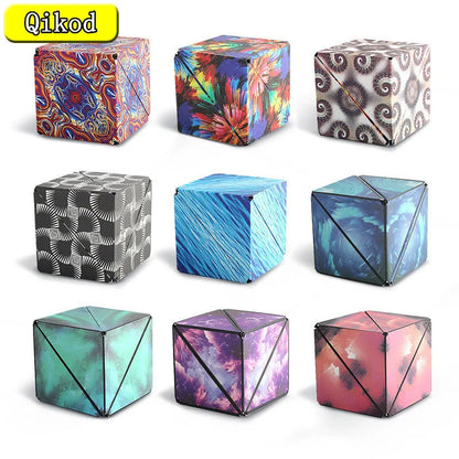 Magnetic Shapeshifting Puzzle Cube